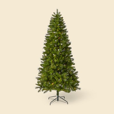 4ft 5ft 6ft 7ft Christmas Tree Undecorated Pink Purple Blue Gold Silver Black 