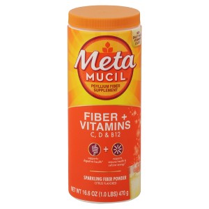 Metamucil Sparkling Citrus Flavored Fiber Powder 16.6 oz - 1 of 4