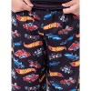 Hot Wheels Cars Boys' Challenge Accepted Raglan Sleep Pajama Set Black - 3 of 4