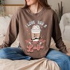 Simply Sage Market Women's I Love You A Latte Long Sleeve Garment Dyed Tee - 2 of 4