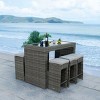 Horus Dining Set - Outdoor - PAT7502 - Safavieh - 3 of 4