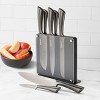 Cuisinart Graphix Collection 13 Piece Cutlery Block Set BlackSilver -  Office Depot