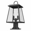 Z-Lite Broughton 2 - Light Lantern in  Black - 2 of 4