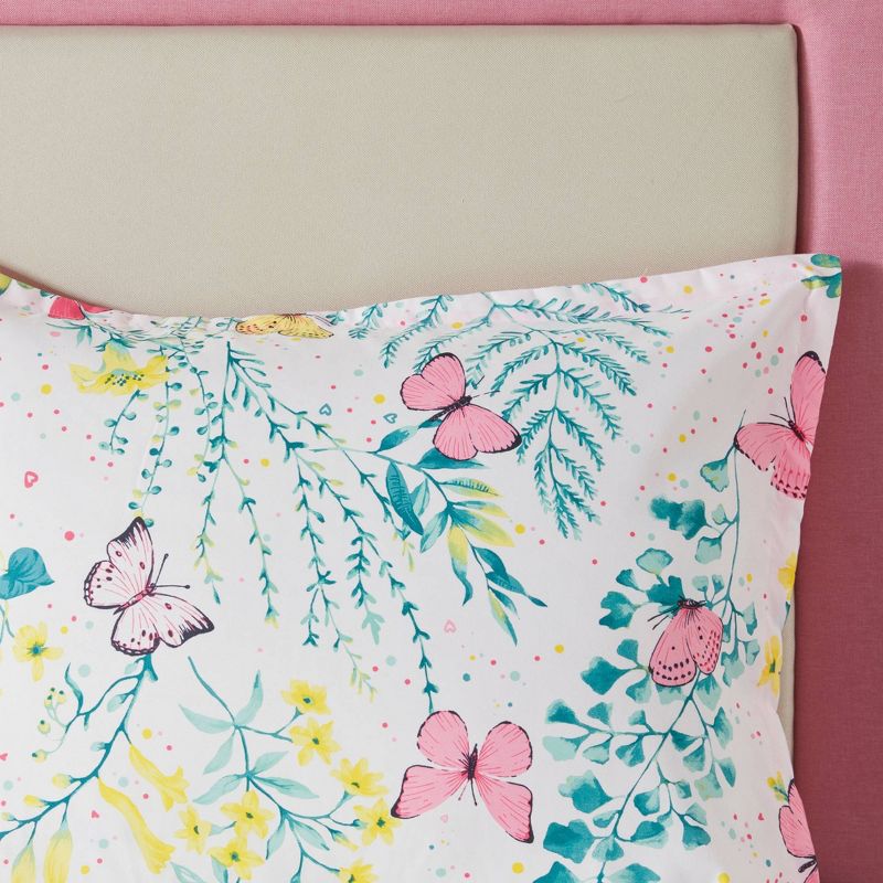 Amelia Reversible Butterfly Print Kids' Comforter Set - Mi Zone, 5 of 10