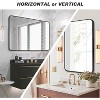 MAYEERTY Metal Framed Rectangular Bathroom Mirror for Wall - 4 of 4