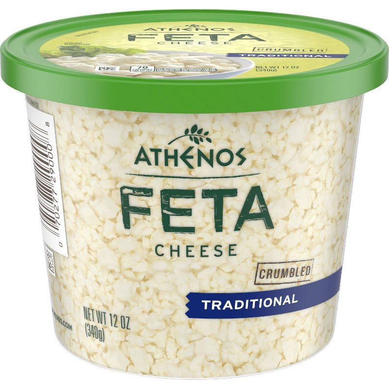 Athenos Traditional Feta Cheese - 12oz, 1 of 10