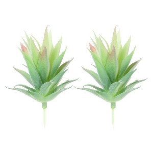 Unique Bargains Mini Unpotted Realistic Textured Garden Decoration Fake Succulent Plants - 1 of 4