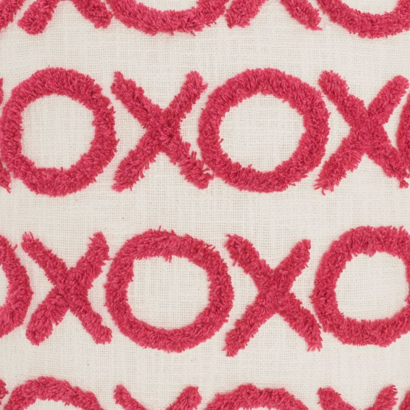 18"x18" Life Styles Tufted 'XOXO' Square Throw Pillow - Mina Victory, 2 of 7