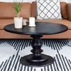 Storied Home Berns Pedestal Coffee Table - 3 of 4