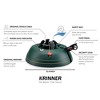 Krinner Genie Christmas Tree Stand with Water Level Indicator for Real Trees, Green, Medium - 4 of 4