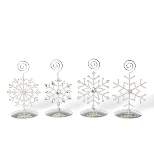 Park Hill Collection Snowflake Splendor Place Card Holders