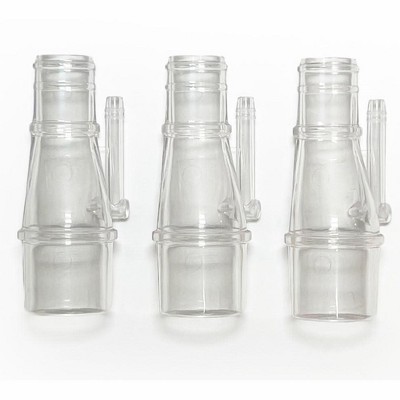 Nispira Custom Tube Adapter Compatible with Z1 Z2 Travel CPAP Machine, Pack of 3