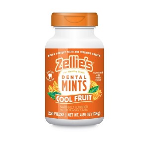 Zellie's Cool Fruit Xylitol Dental Mints - 250ct : Target