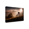 Trademark Fine Art -Sandi Bertoncelj 'Golden Hour Biking' Canvas Art - 4 of 4