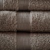 100% Cotton Solid Color Luxury Bath Towel Set, Heavyweight Ultra Soft Touch Durable Bath Towel - 4 of 4