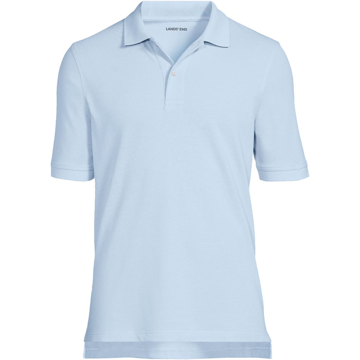 Lands' End School Uniform Young Men's Short Sleeve Mesh Polo Shirt - thumbnail 7