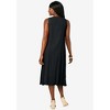 Jessica London Women's Plus Size Button Down Gauze Dress - 3 of 4