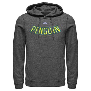 Men's Batman Penguin Logo Pull Over Hoodie - 1 of 3