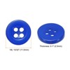 Unique Bargains Resin Craft DIY Round Flat 4-Hole Replacement Sewing Buttons 10 Pcs - 2 of 4