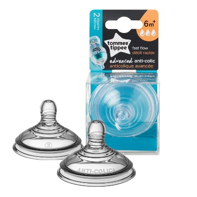 tommee tippee nipple sizes