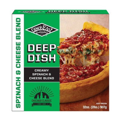 Gino S East Deep Dish Spinach Frozen Pizza 32oz Target