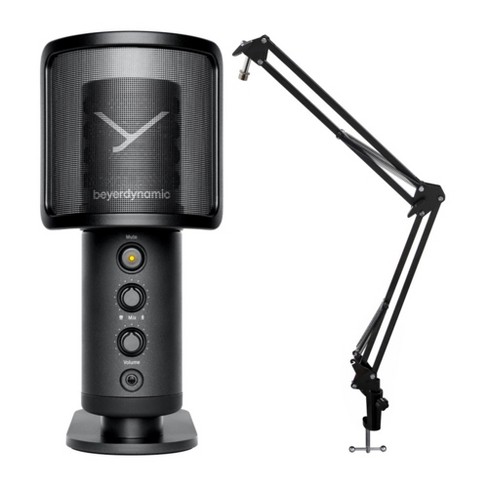 BeyerDynamic FOX Professional USB Studio Microphone with Boom Scissor Arm