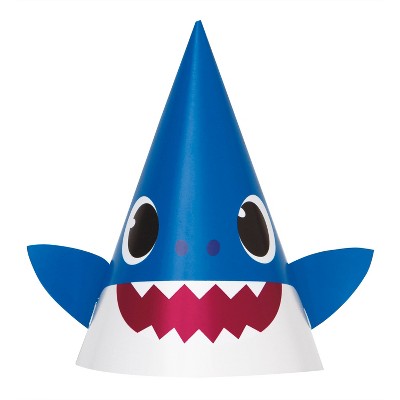 8 Gobelets en carton FSC® - Baby Shark™ - 25 cl - Jour de Fête - Baby Shark  - LICENCES ET THEMES