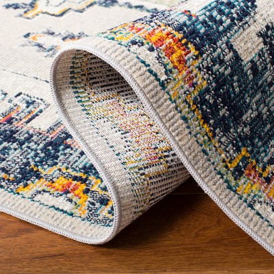 Oriental Splendor Easy-Care Synthetic Multicolor Rug 8' x 10'