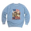 Simply Sage Market America Vibes Cowboy Boots Garment Dyed Sweatshirt - 2 of 4