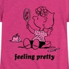 Girls' - Peanuts - Sally Brown Feeling Pretty Fitted Short Sleeve Graphic T-Shirt - 2 of 4