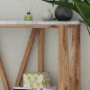 Emma and Oliver Modern Farmhouse Entryway Console Accent Table - 4 of 4