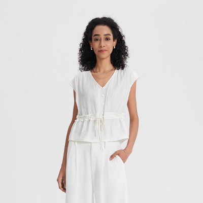 Women's Waist Detail Tank Top - A New Day™
