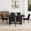 7-Piece Dining Set with MDF Table and 6 PU Chairs - 4 of 4
