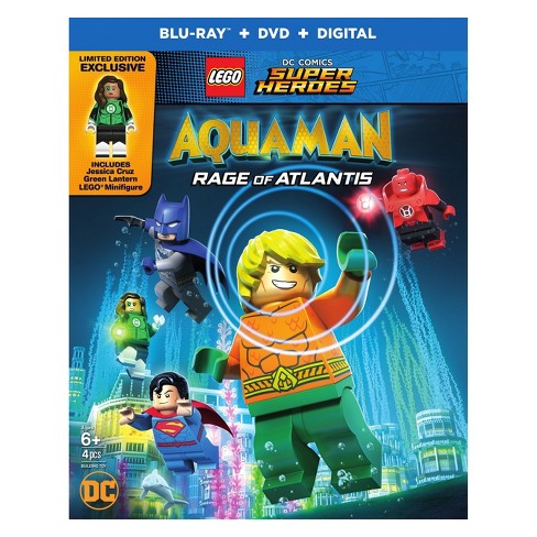 aquaman bluray longer running time than dvd