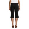 Lands' End Women's Sport Knit High Rise Elastic Waist Capri Pants - 2 of 4