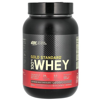 Optimum Nutrition Gold Standard® 100% Whey, Extreme Milk Chocolate, 2 lb (907 g)