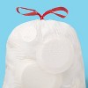 UltraStretch Drawstring Medium Trash Bags - Unscented - 8 Gallon - 40ct - up&up™ - 2 of 3