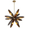 Savoy House Estrella Del Mar 14 - Light Chandelier in  Centura/Burnished Gold - 4 of 4