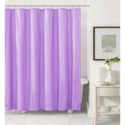 lilac shower curtain