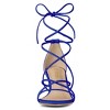 Allegra K Women's Strappy Kitten Heel Lace-Up Sandals - 3 of 4
