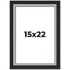 PosterPalooza | Embellished Black Picture Frame - UV Acrylic, Foam Board Backing, Hanging Hardware - 2 of 4