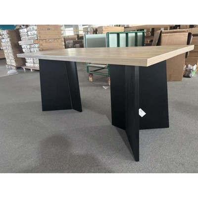Coucheta Y-shaped dining table MDF Y-shaped dining table without wood color black
