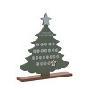 Transpac Wood 10.47 in. Multicolored Christmas Holiday Countdown Calendar Set of 2 - image 2 of 3