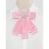 Elerevyo Women's Ribbon Brooch Bowknot Neck Bow Ties - 4 of 4