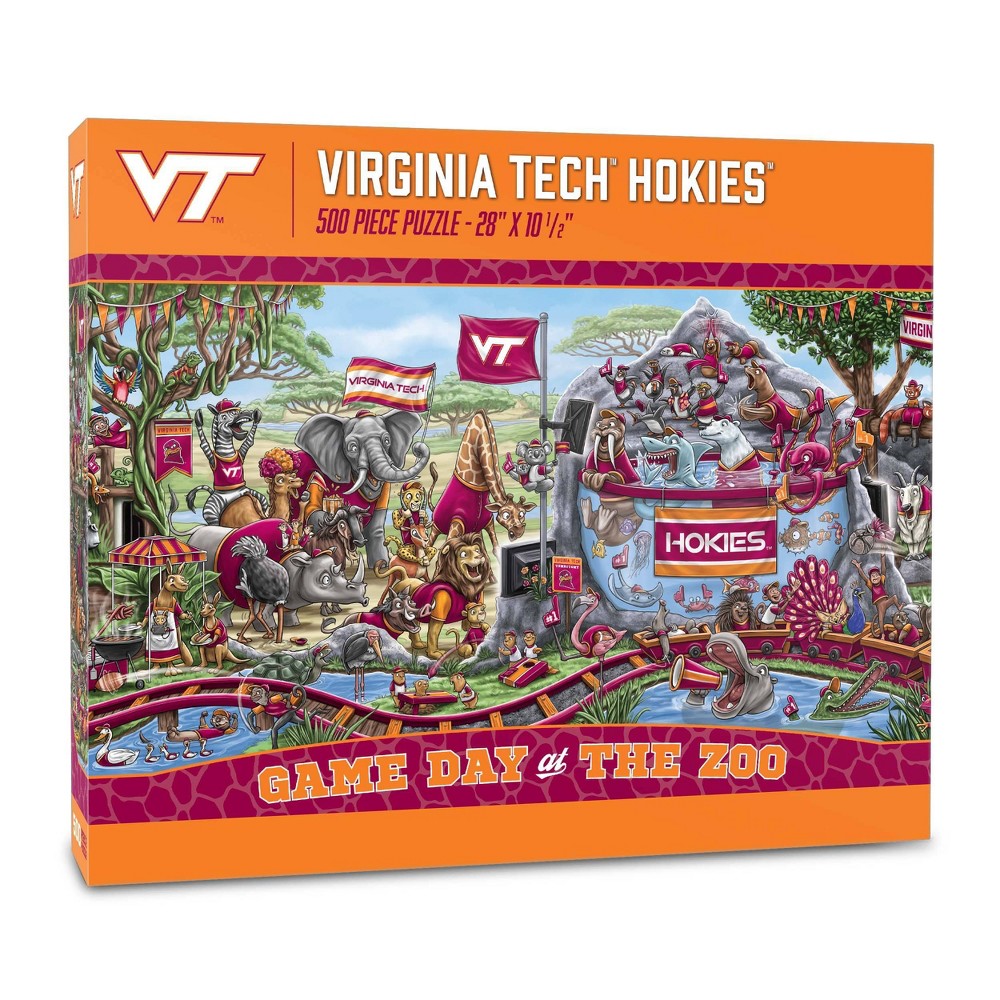 Photos - Jigsaw Puzzle / Mosaic NCAA Virginia Tech Hokies Game Day at the Zoo 500pc Jigsaw Puzzle