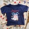 The Juniper Shop American Girly Coquette Boots Toddler Short Sleeve Tee - 2 of 2