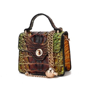 MKF Collection River Gradient Rainbow Women’s Mini Crossbody Bag by Mia K - 1 of 4