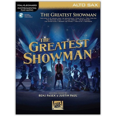 Hal Leonard The Greatest Showman Instrumental Play-Along Series for Alto Sax Book/Online Audio