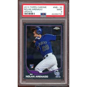 Nolan Arenado Rookie Card 2013 Topps Chrome Update #MB-39 PSA 9 - 1 of 2