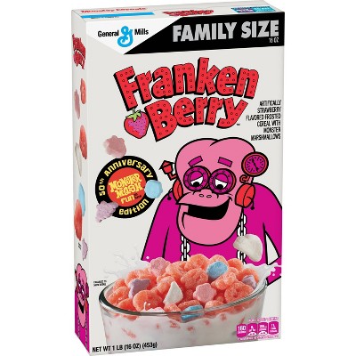 Franken Berry Family Size Cereal - 16oz - General Mills